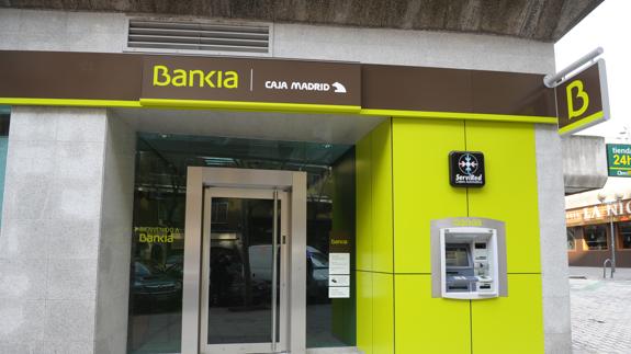 Una sucursal de Bankia.