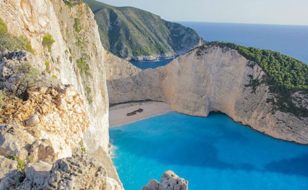 Playa del Navagio, Grecia.