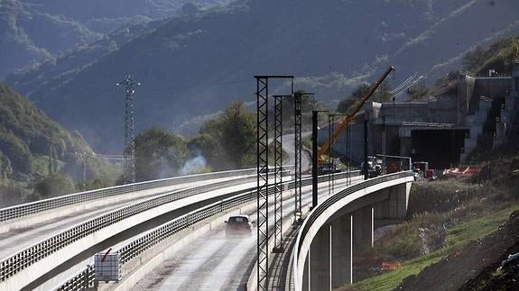 Obras de la Variante de Pajares 