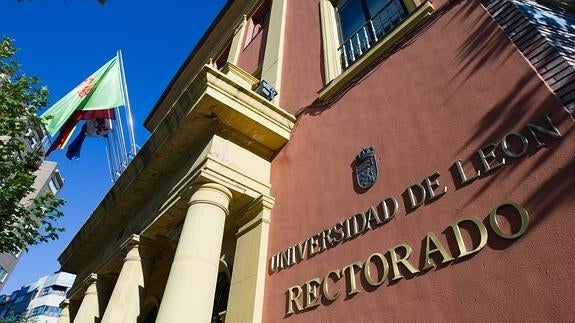 Edificio del rectorado de la Universidad de León.