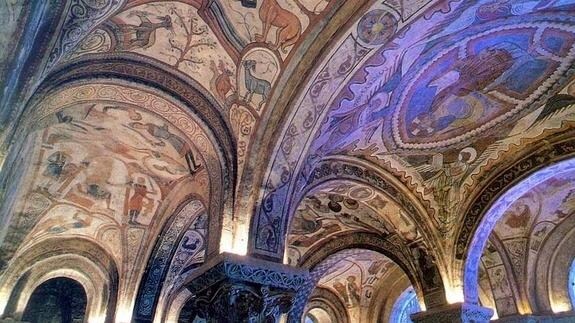 Casi medio millón para la restauración del conjunto de pintura mural de la Colegiata de San Isidoro