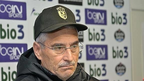 Fabri durante la rueda de prensa