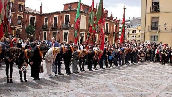 Momento de una de las cabezadas