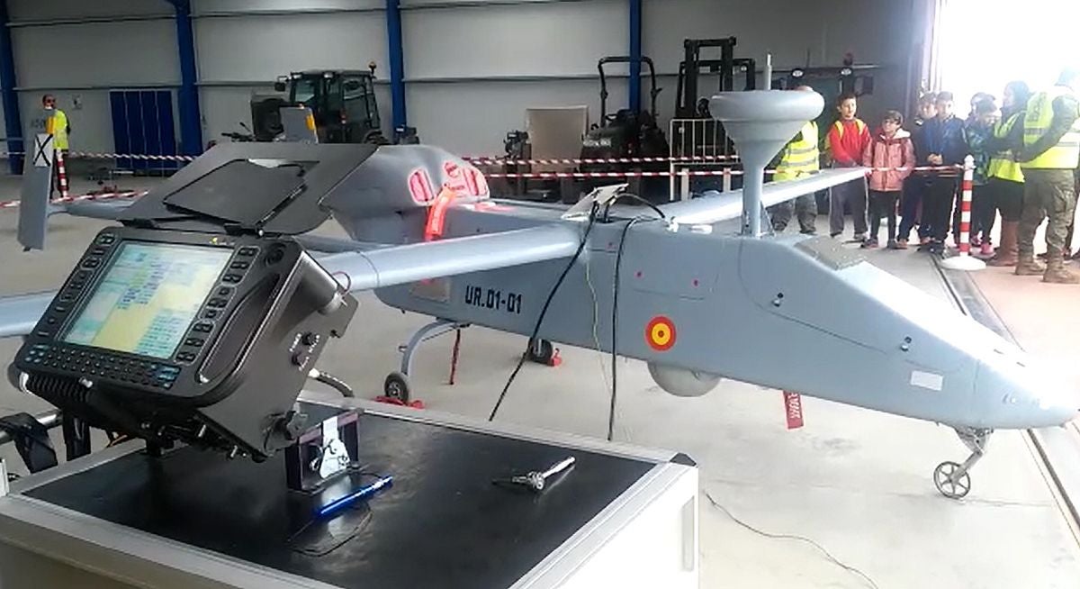 Imagen del avión no tripulado Search MKA II.