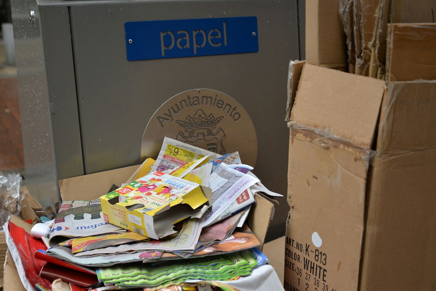 Ponferrada está por encima de la media europea en reciclaje de vidrio y cartón.