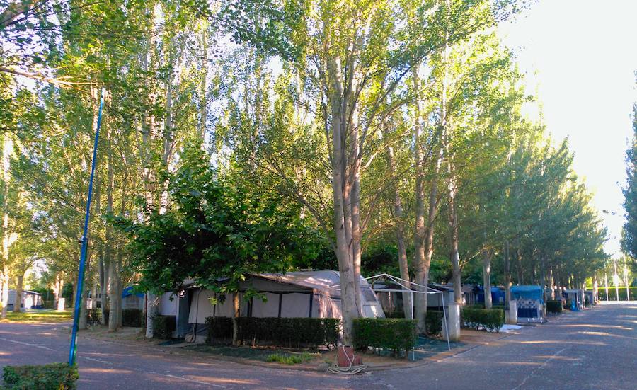 Imagen del camping de la localidad