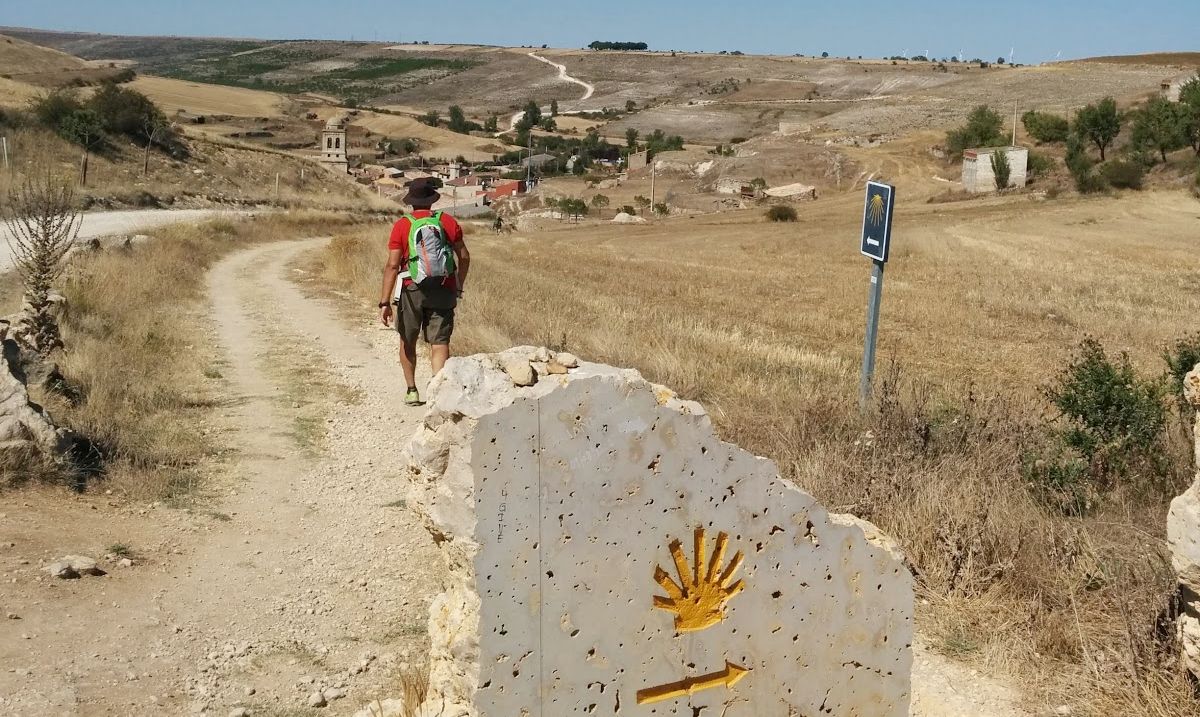 Imagen del Camino de Santiago en Palencia.