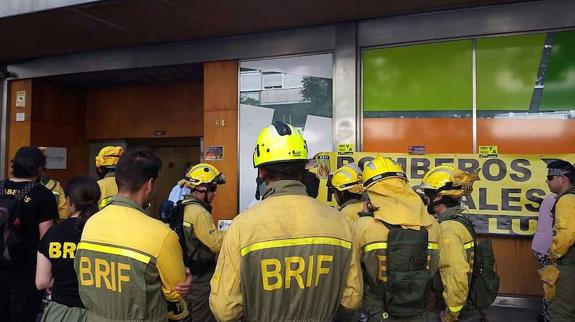 Las BRIF Tragsa se concentran en Madrid para buscar una solución a sus conflictos laborales