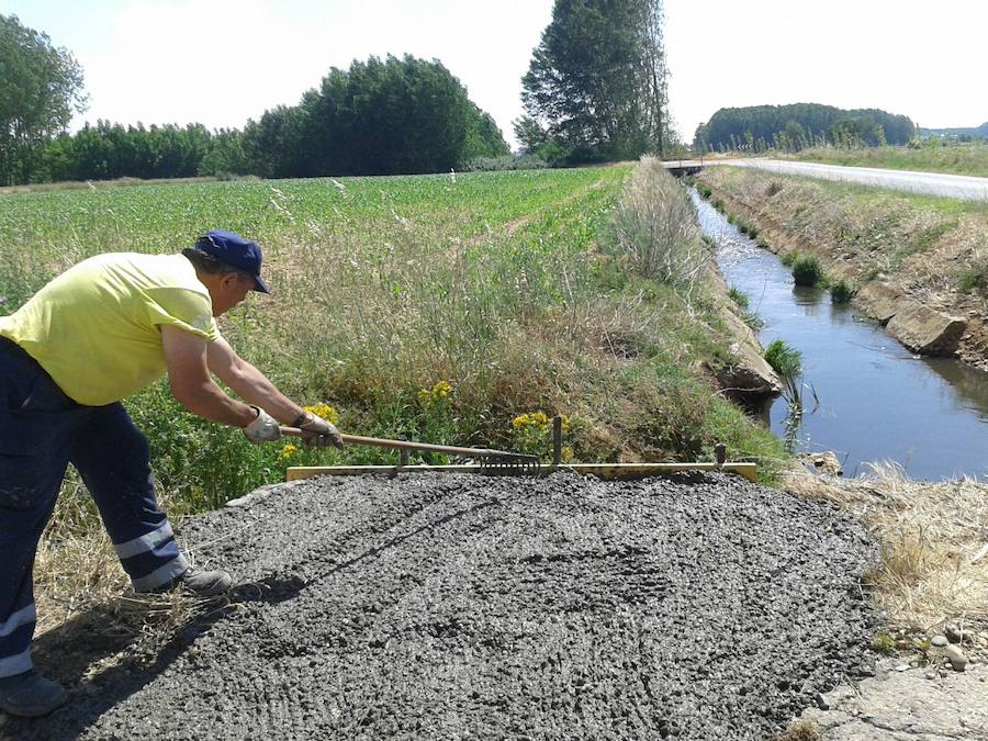 Las obras se están sufragando con fondos propios