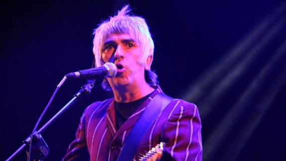 Cooper, durante su actuación en las fiestas de León