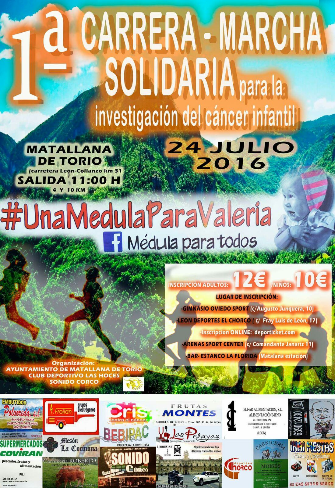 Cartel de la carrera.