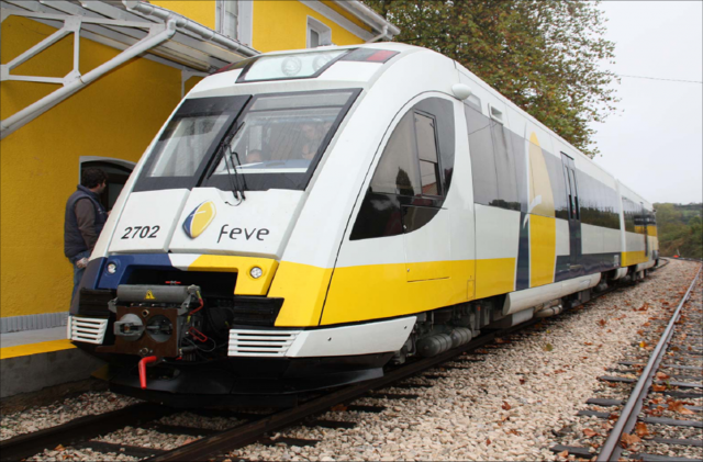 La supresión de más de 30 trenes pone en jaque el futuro de la línea de Feve de León a Guardo