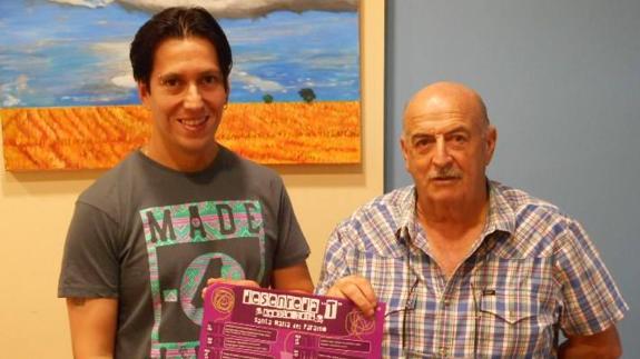 Los concejales de juventud y deporte en la presentación del programa Desenrédate.