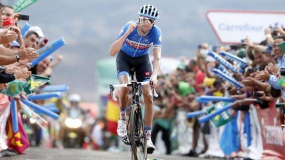 Subida a La Camperona en 2014.