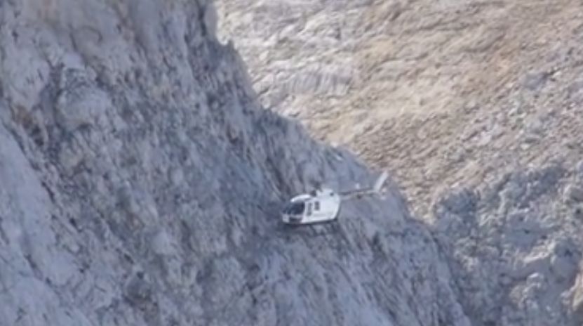 Impresionante rescate de dos montañeros en Picos de Europa