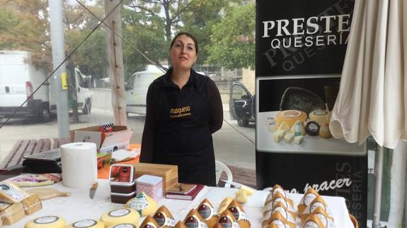 Puesto del salón del queso de Astorga.