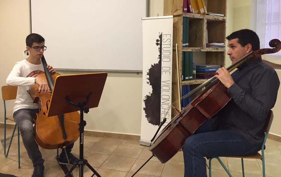 Una de las clases magistrales en la jornada de este sábado.