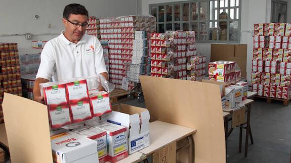 Banco de Alimentos de León. 