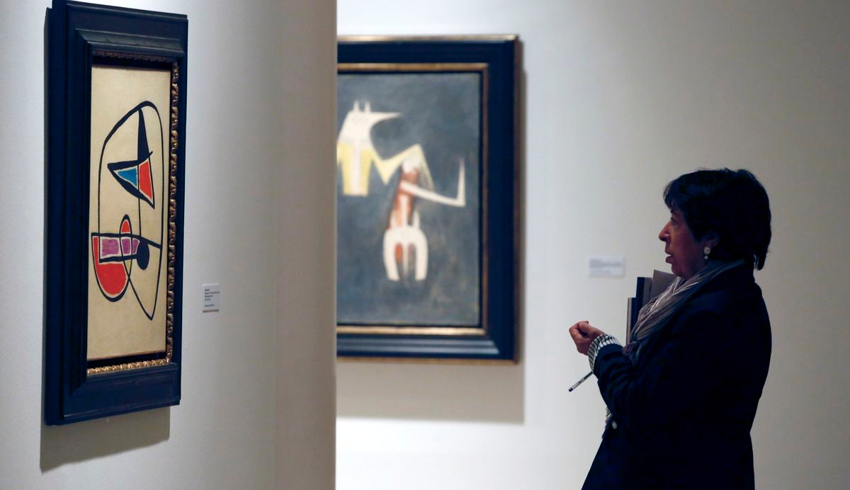 Una imagen de la muestra ofrecida en León.