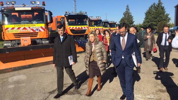 Salgueiro visita las dotaciones para la campaña invernal.