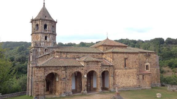 Santuario de la Virgen de La Velilla en La Mata de Monteagudo.