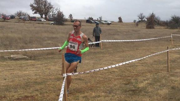 Sánchez, en el Cross Internacional de Soria.