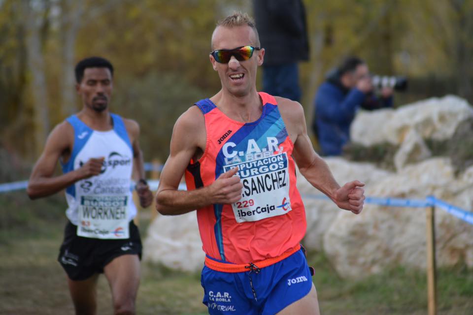 Sánchez, en el cross de Atapuerca.