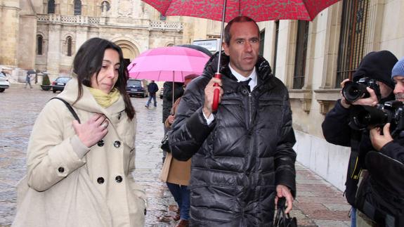 Raquel Gago, el pasado viernes en la Audiencia Provincial. 