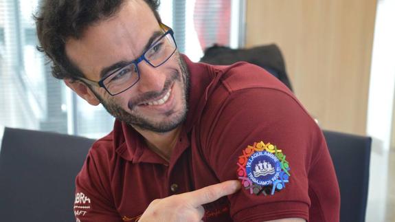 David Flecha, durante el anuncio de su partida. 