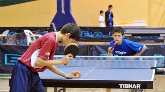 Tenis de mesa, una de las actividades del fin de semana.