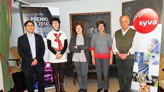 Entrega del Premio de la XIX Edición en 2016.