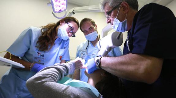 Solidaridad de los dentistas leoneses.