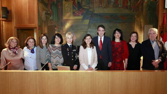 Acto del Día de la Mujer en la Diputación de León. 