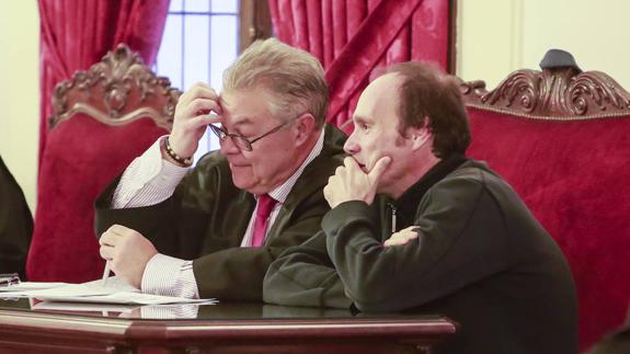 El acusado, en la vista oral de este miércoles. 