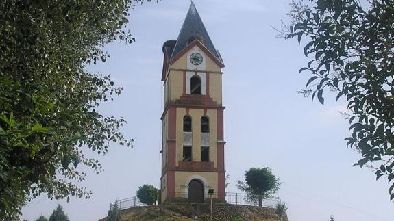 Imagen de la torre de Almanza.