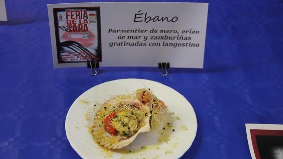 Ébano, tapa ganadora.