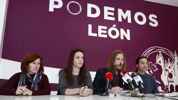 El Portavoz en las Cortes Autonómicas y Secretario General de Podemos Castilla y León, Pablo Fernandez.