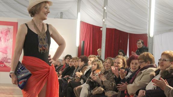 Desfile en El Corte Inglés.Inés Santos