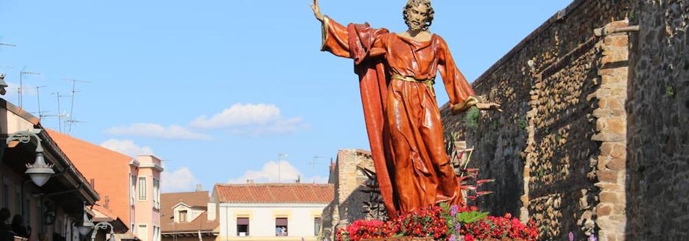 Imagen del Cristo del Gran Poder durante la procesión de este Domingo de Ramos. 