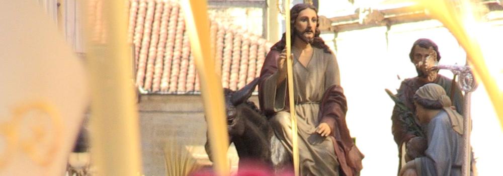 Procesión de las Palmas en el Domingo de Ramos