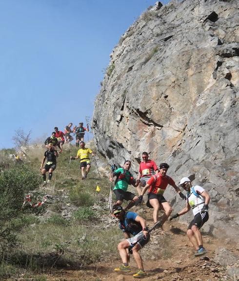 Descenso técnico de la Biosfera Trail. 
