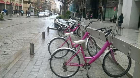 Sistema de alquiler bicicletas en León.