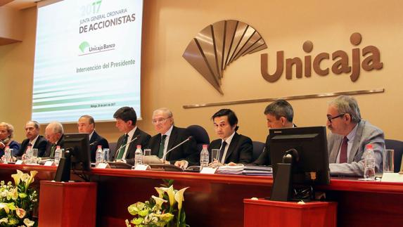 Junta General de Accionistas de Unicaja Banco.