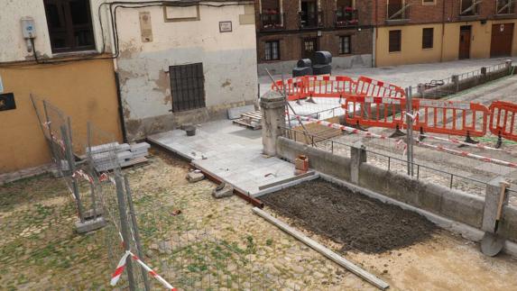 Últimos avances en las obras de la Plaza. 