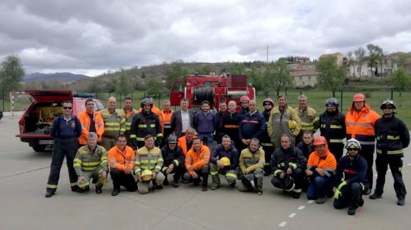 La Diputación clausura el curso de actuación en incendios en el medio rural en el que han participado 21 empleados públicos