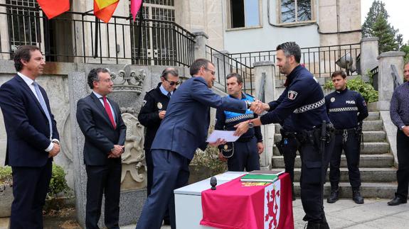 Acto de entrega de los diplomas.