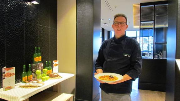 Oswaldo López, el chef de El Corte Inglés.