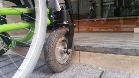 La app permitirá comunicar cualquier obstáculo que impida la movilidad. 