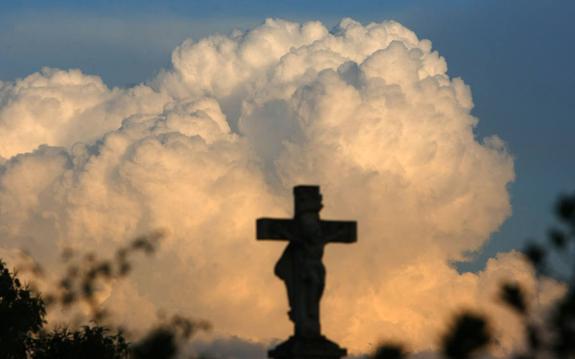 Nubes de tormenta en El Bierzo. 