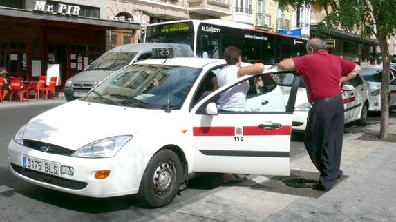 Taxis en León.